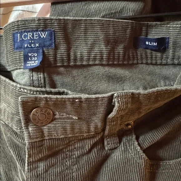 J. Crew Factory Slim Fit Flex Corduroy Pants - Picture 2 of 5